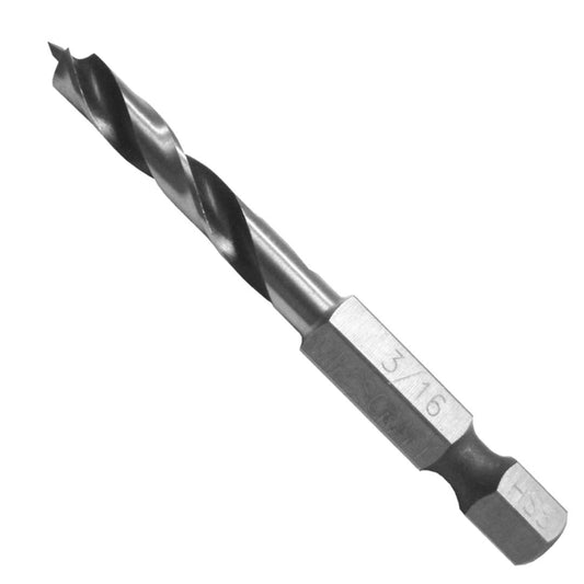 Milescraft 3/16″ Wood StubbyBit™