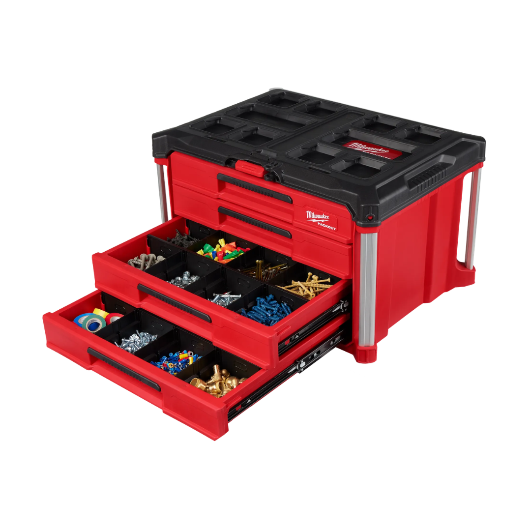 Milwaukee PACKOUT 4 Drawer Tool Box