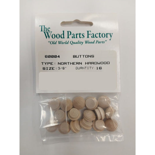 3/8" Northern Button 16pc