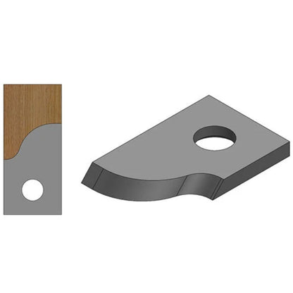 Corob #21, Ogee - Molding Knives, Set 3