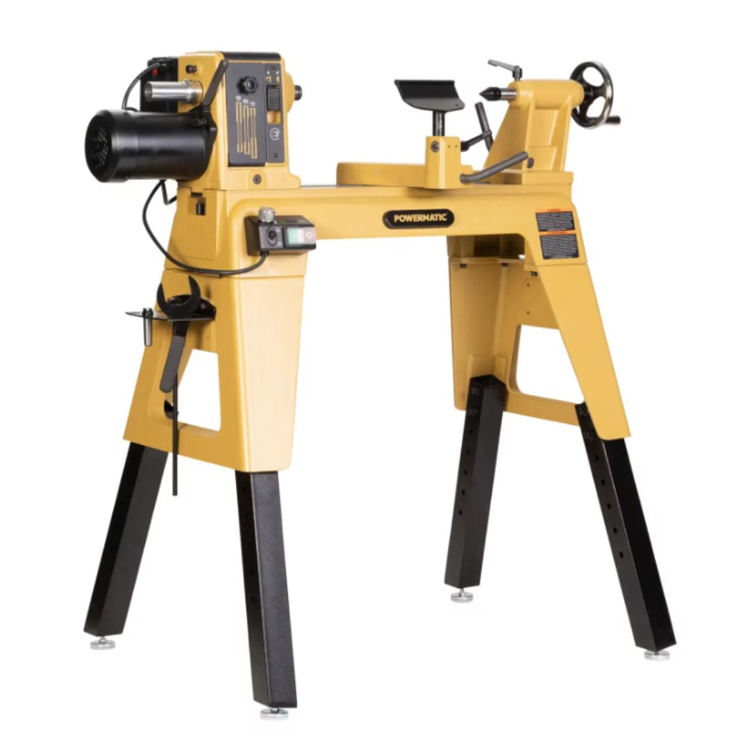 PM1-482 Powermatic 14" x 20" Woodworking Lathe, Variable Speed with Stand 2014B