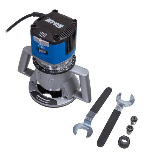 Kreg® 3 1/4 HP SureSpeed™ Fixed-Base Router PRSPR325