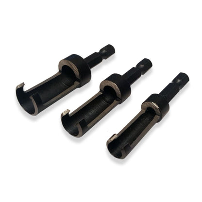 Plug Cutter Set 1/4″, 3/8″, and 1/2″, 3pcs