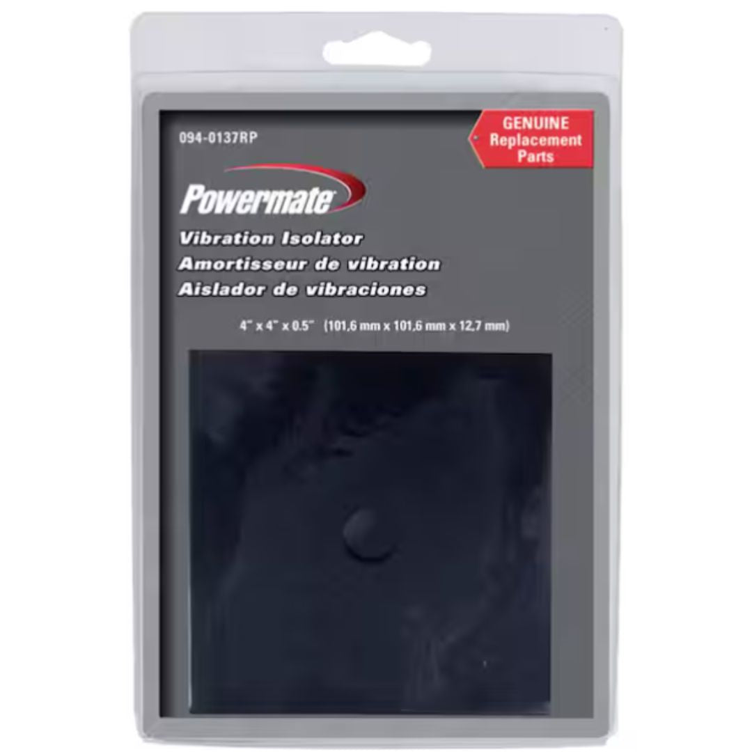 Powermate 4" x 4" x 1/2" Vibration Isolator