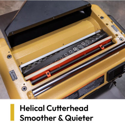 PM1-479 Powermatic 20" Helical Head Planer w/ DRO - 3 Phase 5 HP, 3PH, 230/460V 209BHH-3