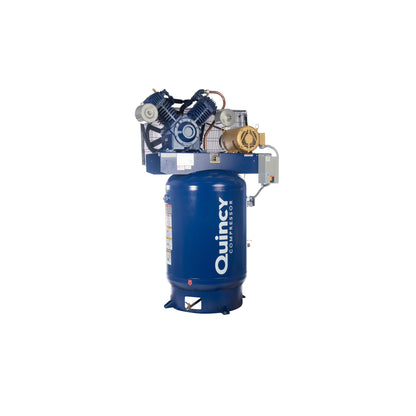 Quincy QT2 10 HP Air Compressor, 230 Volt 3 Phase