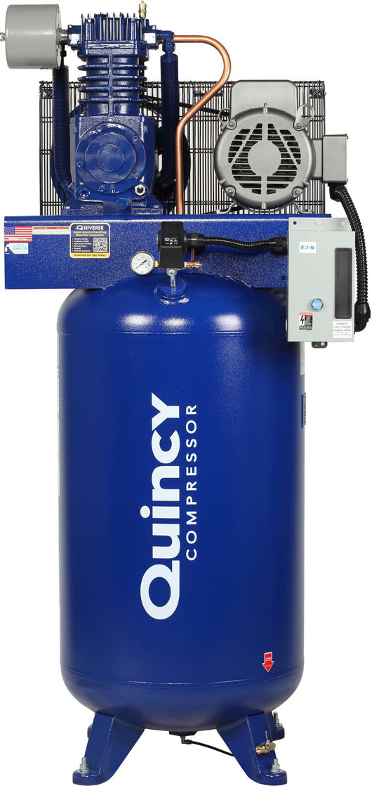 Quincy QT1 Pro 7.5 HP Compressor, 230 Volt 1 Phase