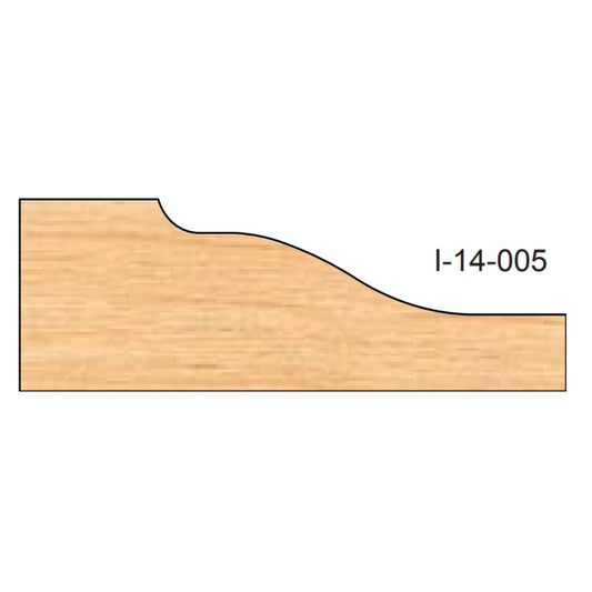Freeborn IC-14-005 Raised Panel Insert Cutters 3/4" material