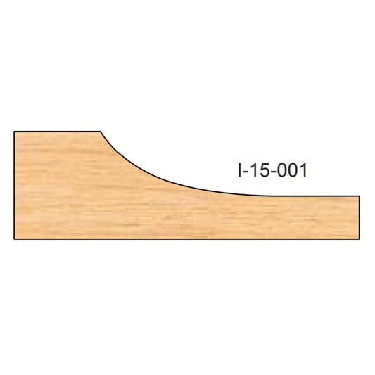 Freeborn IC-15-001 T-Alloy Raised Panel Insert Cutters 5/8" Material