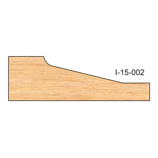 Freeborn IC-15-002 Raised Panel Insert Cutters 5/8" Material