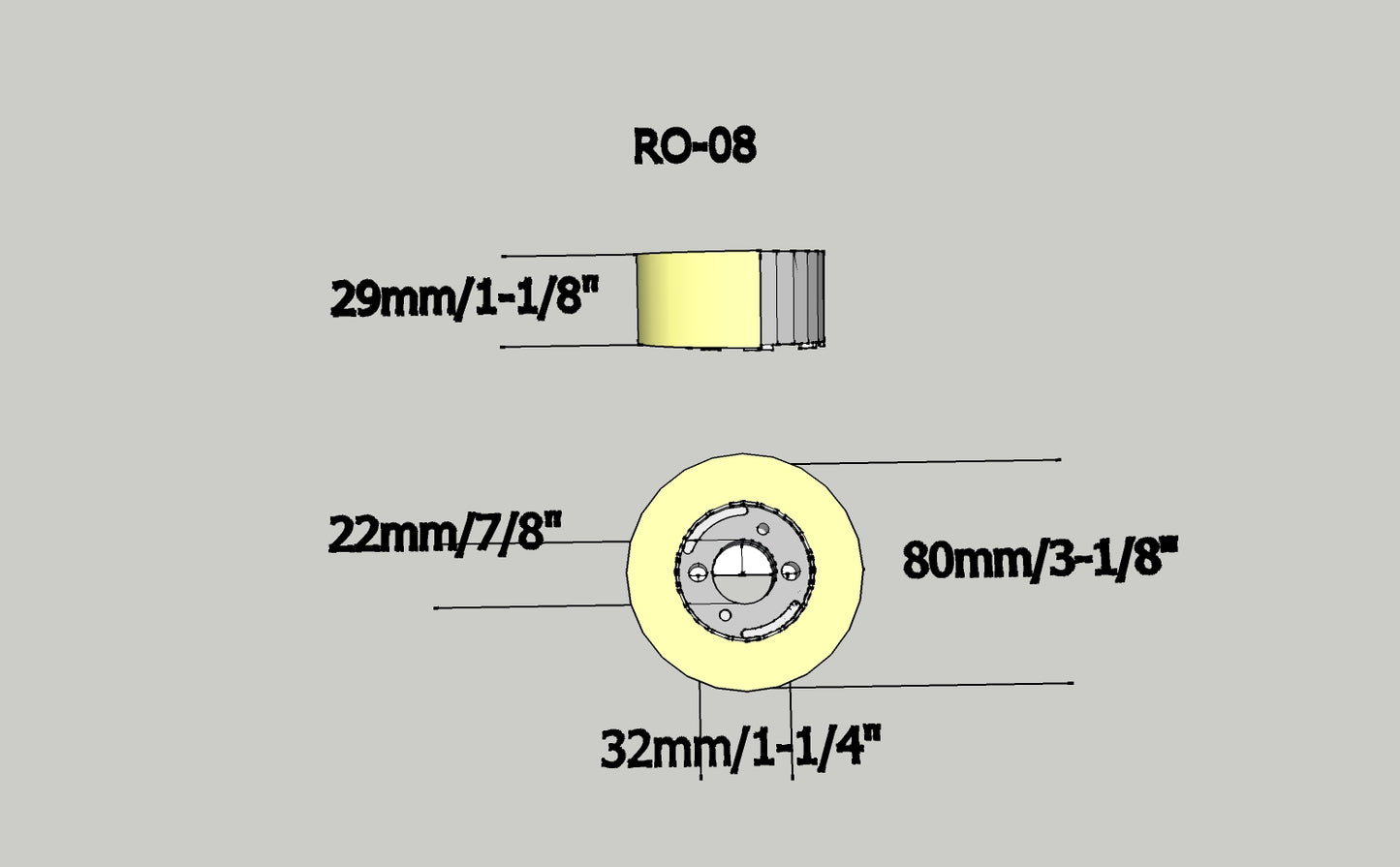 Power Feeder Wheels for Grizzly G4176