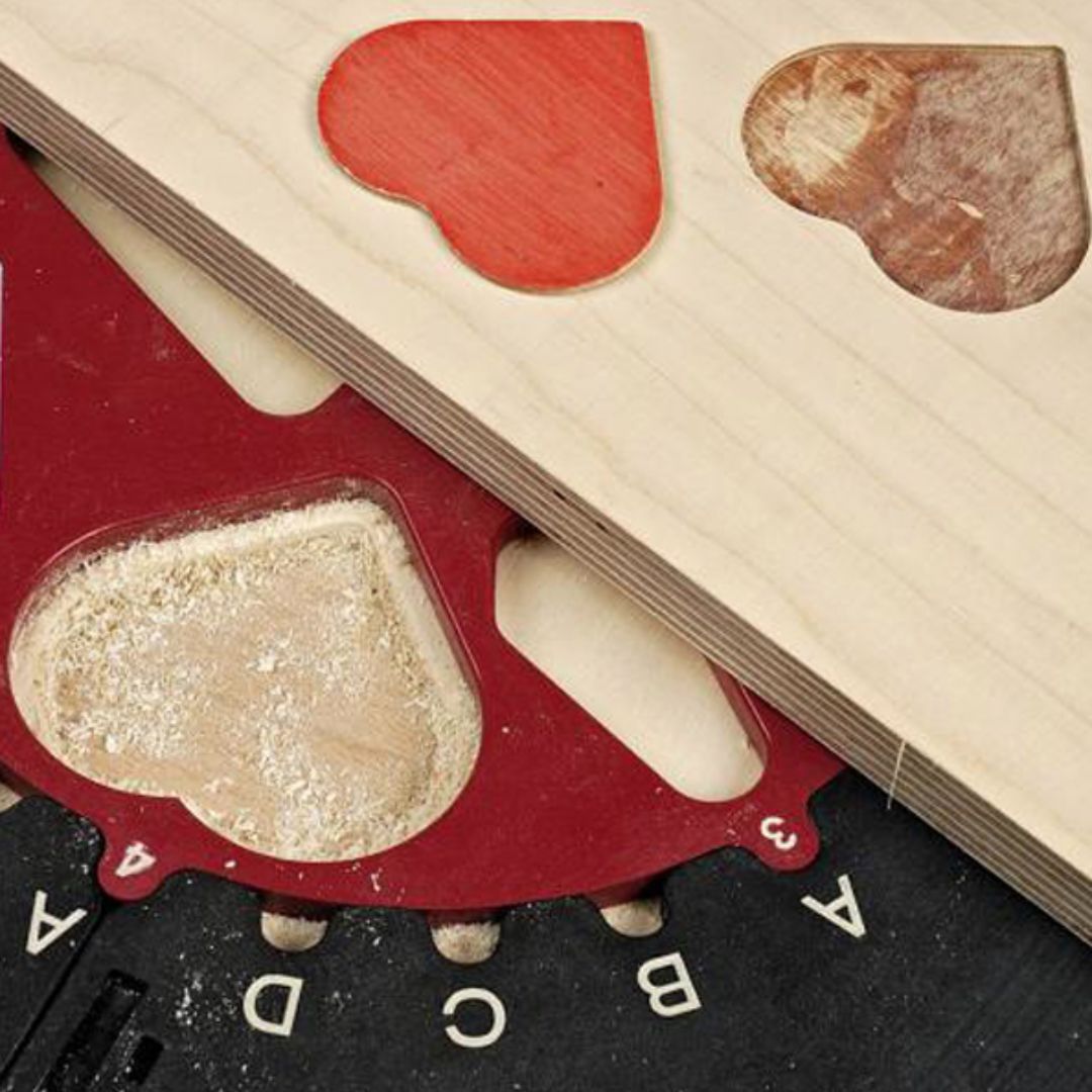 Design/Inlay Kit - Router Template Jig