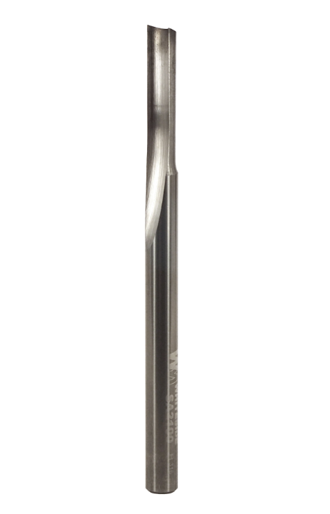 1/4" O Flute Straight Bit