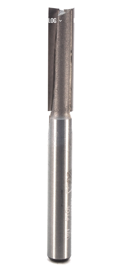 1/4"x1"x2-1/2" Double Flute Straight