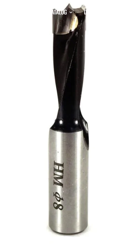 8 x 57mm Right Hand Dowel Boring 10mm Shank