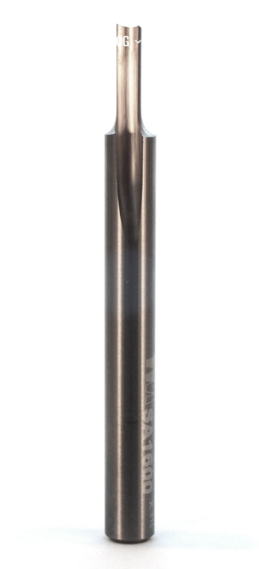 1/8" O Flute Straight Bits