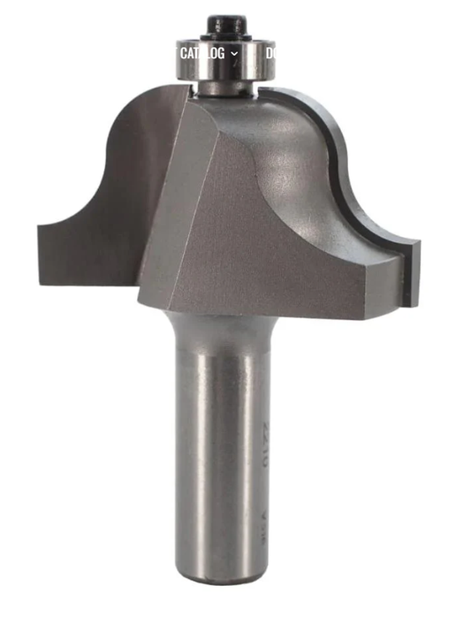 3/8"Rx1/2" Shank Roman Ogee