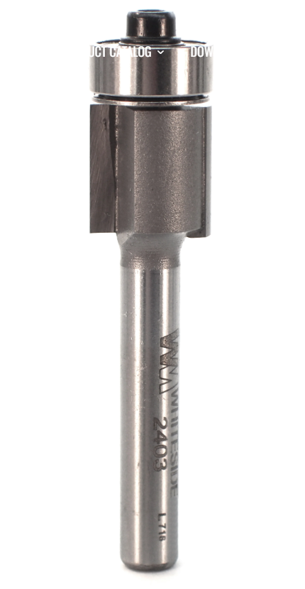 1/2" x 1/2" x 1/4" Shank 2 Flut