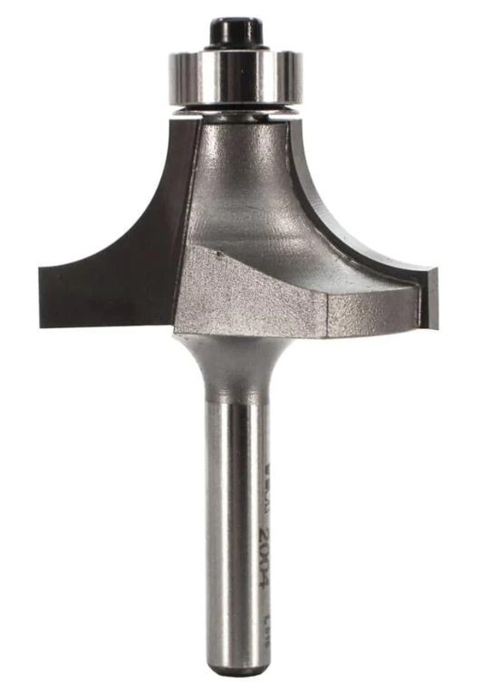 1/2" x 1/4" Shank Roundover