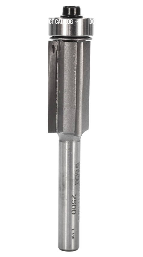 1/2"x1/4"Shank 3-FL Flush Trim