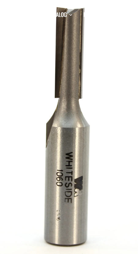 5/16" x 1" x 1/2" Double Flute Straight