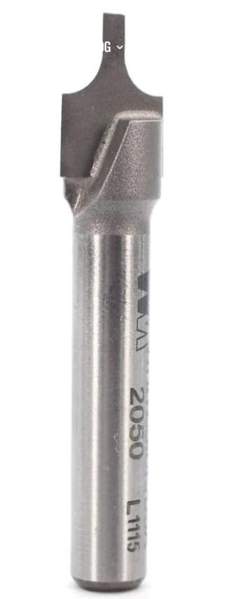 1/8" Plunge Cut Roundover 1/4"