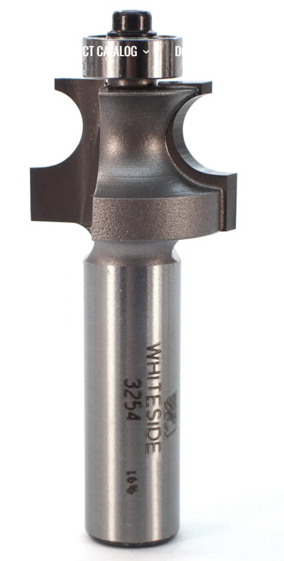 3/8"Dx1/2" Shank Edge Beading
