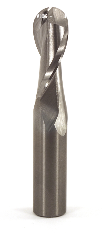 1/4" Rad. Ball Nose Spiral371