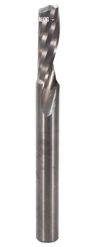 Single Flute Spiral Bits