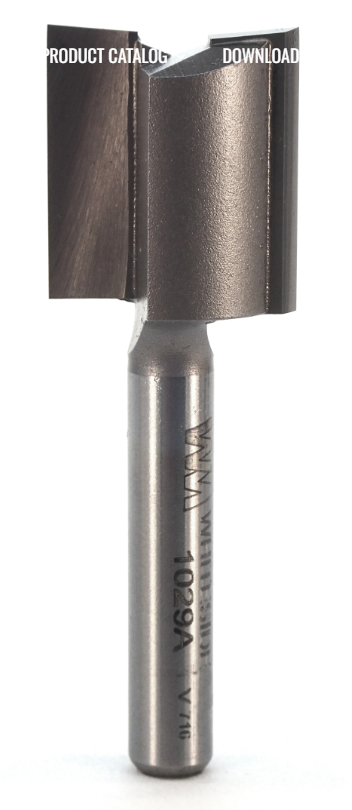 23/32"x1/4"x3/4" Shank Double Flute