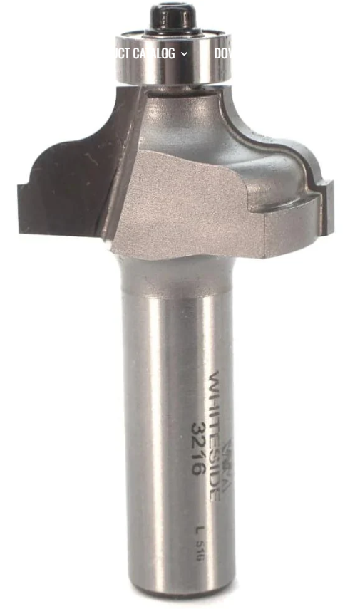 3/16" R1/2" Shank Ogee Fillet