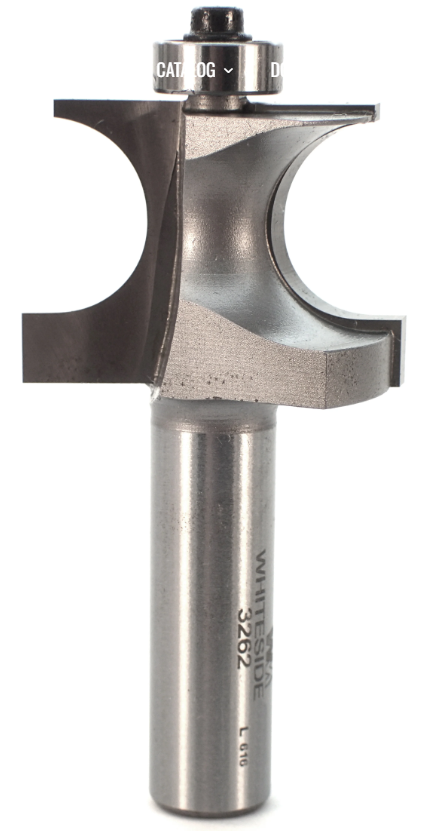 3/4"Dx1/2" Shank Edge Beading