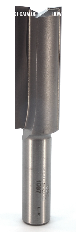 3/4" x 2" Double Flute Straight