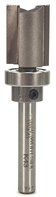 5/8"x 1/2"x1/4" Template Bit