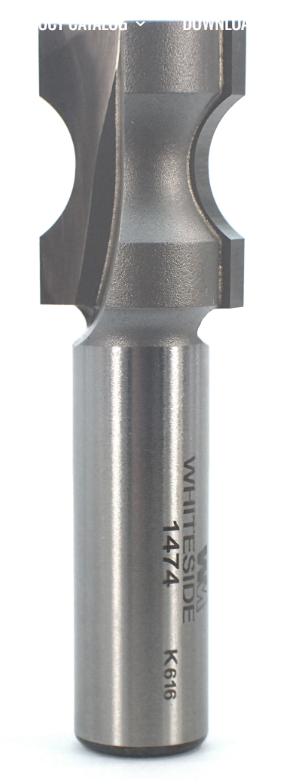 1/2" Half Bull Nose Oval Edge