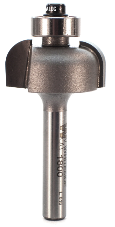 1/4" R x 1/4" Shank  Cove Bit