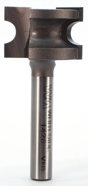1/4"Dx1/4"Shank Bull Nose