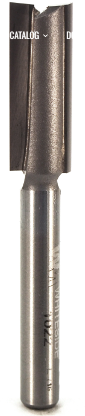 3/8"x1/4"x1" Shank Double Flute