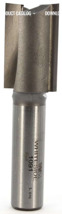 7/8"X1-1/4"X1/2" Double Flute