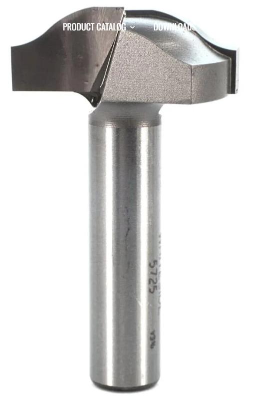 1/2" Shank Panel Profile Ogee
