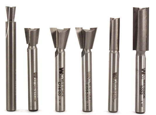6pc Incra Dovetail Set 1/4" Shk