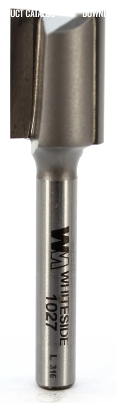 9/16"x1/4"x3/4" Shank double flute