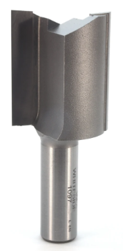 1-1/4"x1/2"x1-1/2" Shank Double Flute