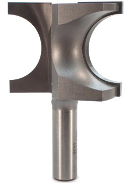 1-1/4"D x1/2"Shank Bull Nose