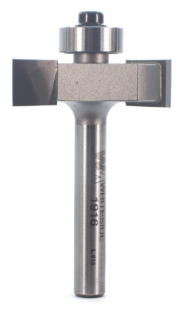 3/8"x3/8"x1/4" Shank Slotting & Rabbeting Bit