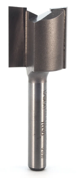 3/4"x1/4"x3/4" Shank Double Flute Router Bit