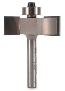1/2"x1/2"x1/4  Shank Slotting & Rabbeting Bit