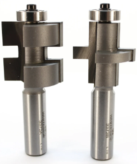 1/2" Shank Straight Tongue & Grove Set