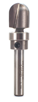 1/2"Dx1/4"Round Nose W/ Bearing