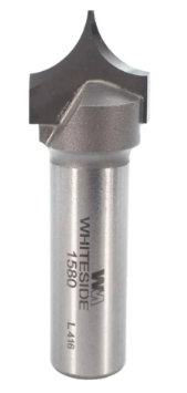 3/8"Rx1/2" ShankPoint Cutting RoundOver Bit